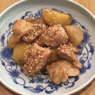 鶏肉とじゃがいものオイスターうま煮